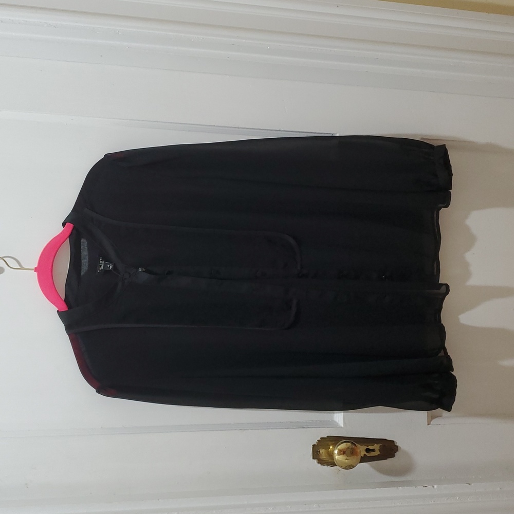 Talbots Sheer Blouse